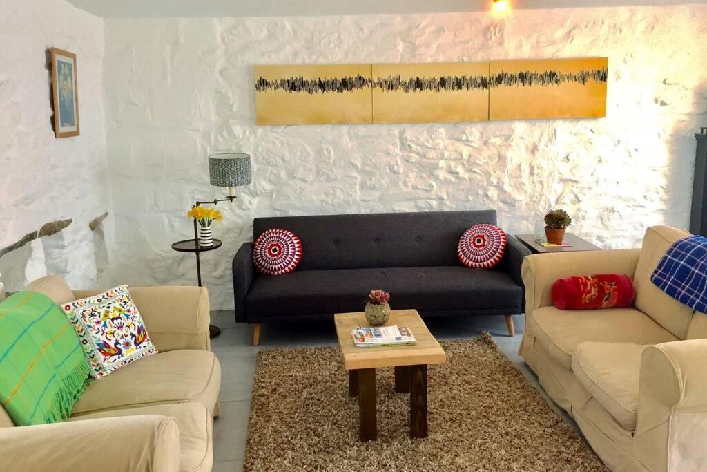 Bodriggy Barn Holiday Cottage Near St Ives هايلي المظهر الخارجي الصورة